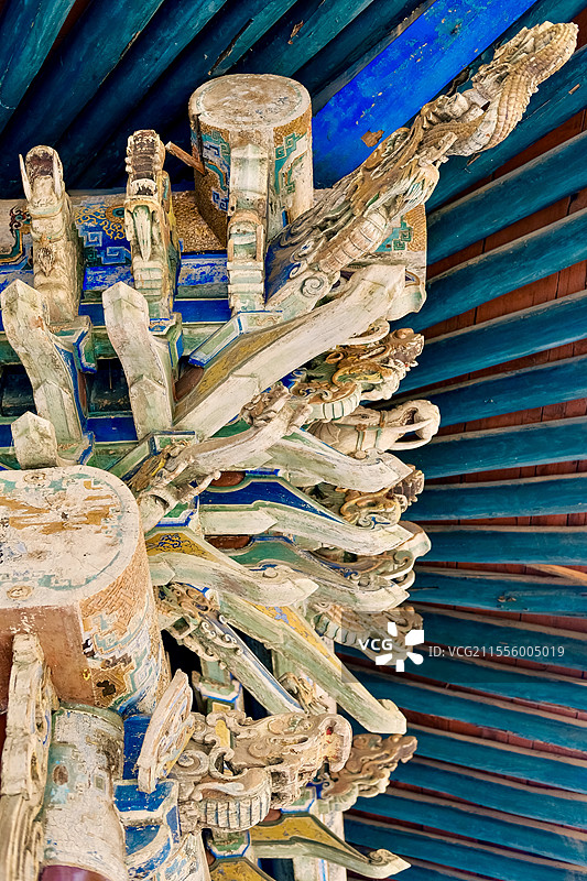 山西省太原市晋祠博物馆图片素材