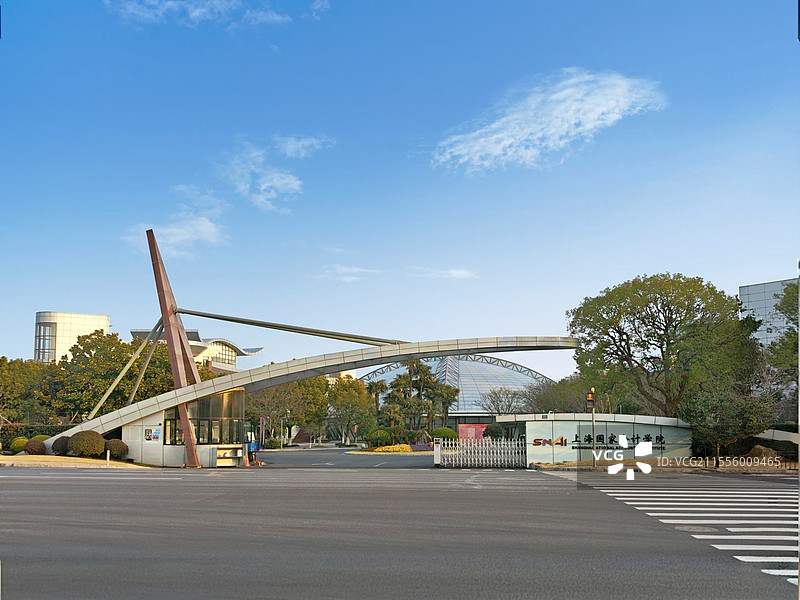 上海国家会计学院图片素材