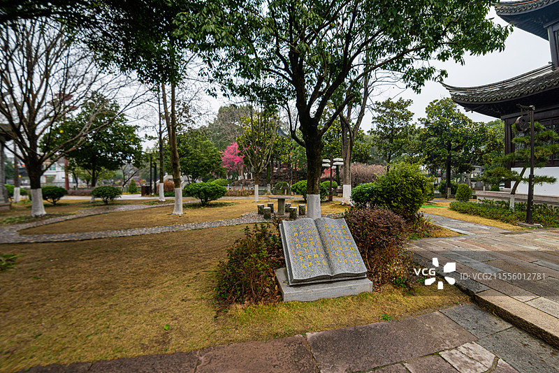 独具水乡风貌的南浔荻港景区（浙江湖州）图片素材