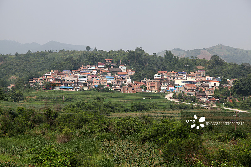 广西百色市右江区龙川镇农村图片素材