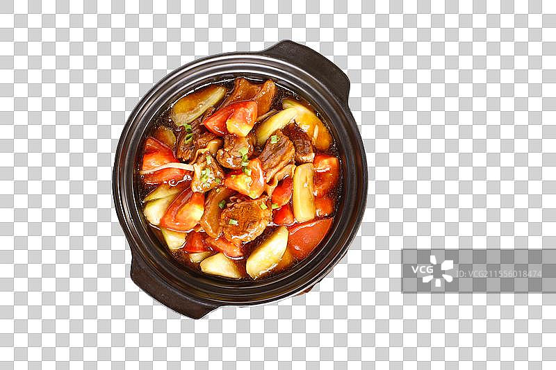 西红柿炖牛腩图片素材