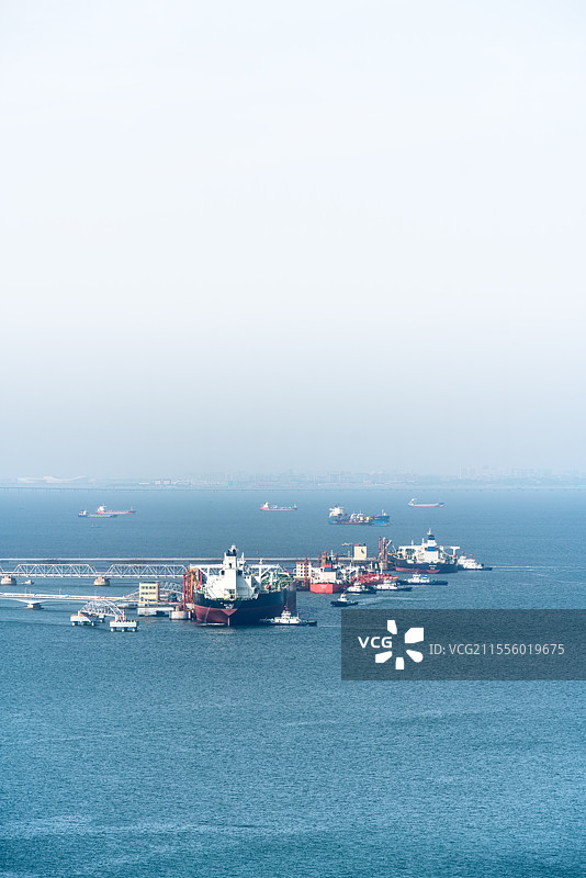 港口轮船特写图片素材