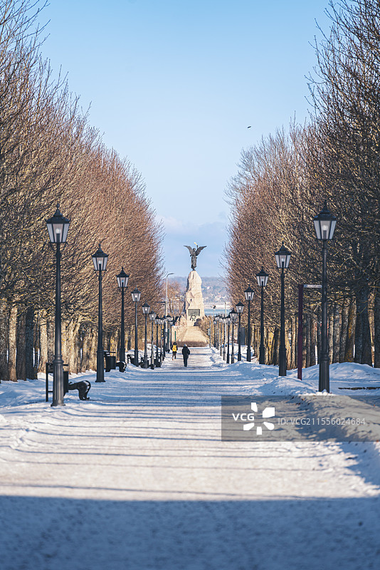 爱沙尼亚塔林的波罗的海纪念碑图片素材