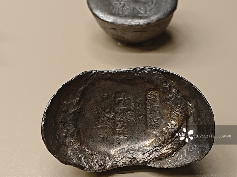 古代的银锭图片素材