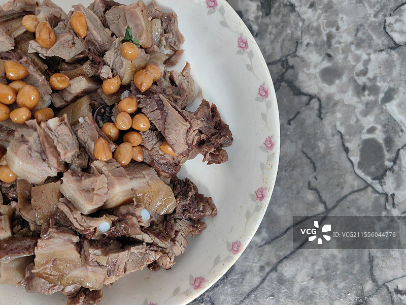 白切狗肉图片素材