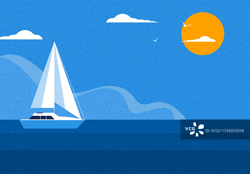 抽象极简夏季海报封面卡片套装图片素材