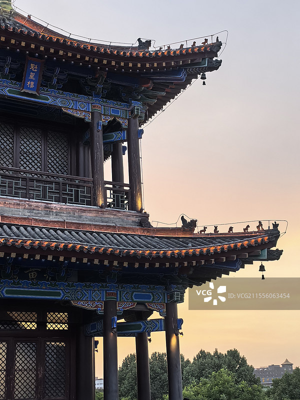 城墙古建筑图片素材