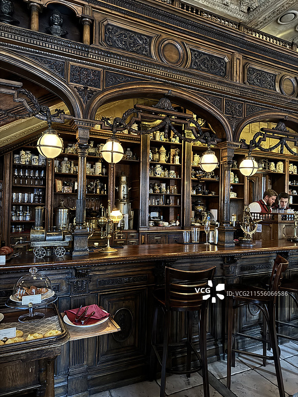 普希金咖啡馆1楼图片素材