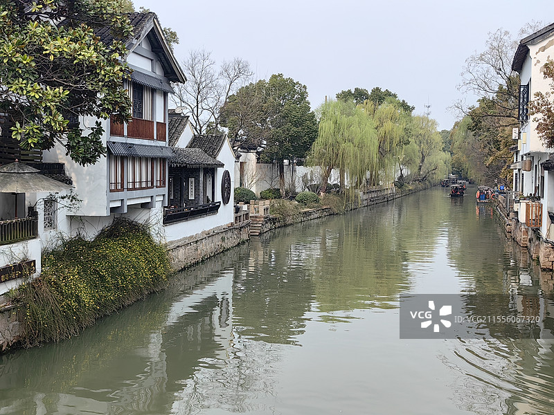 江南木渎古镇春日随拍图片素材