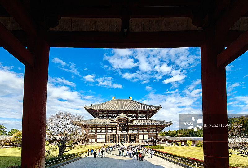 日本奈良东大寺图片素材