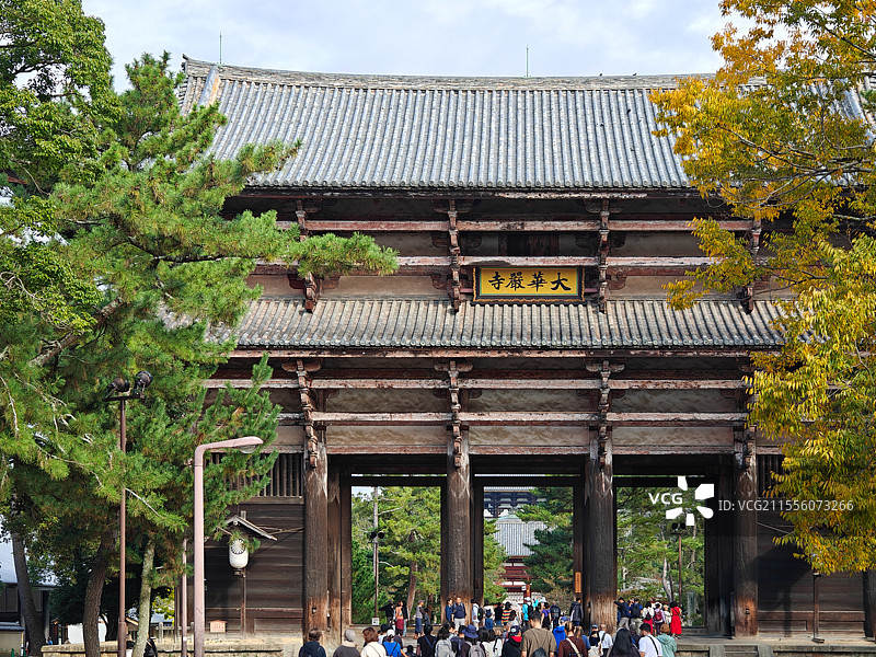 日本奈良东大寺图片素材