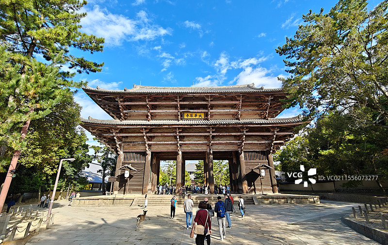 日本奈良东大寺图片素材