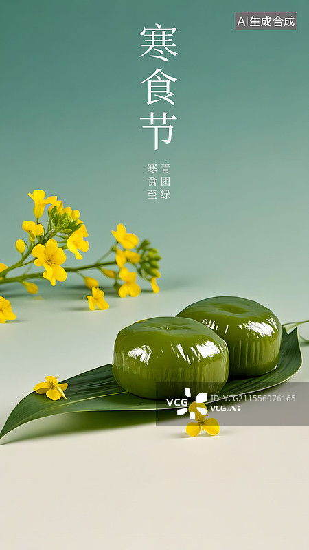 【AI数字艺术】寒食节海报图片素材