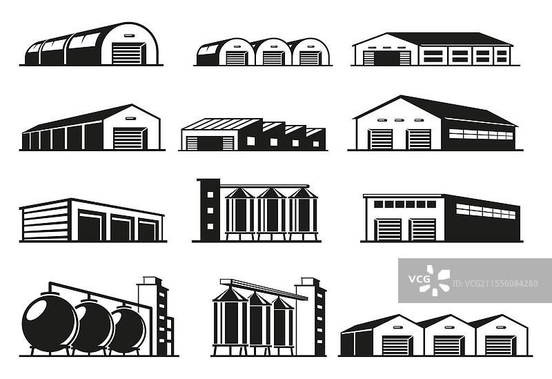 多种类型的商业和工业图片素材