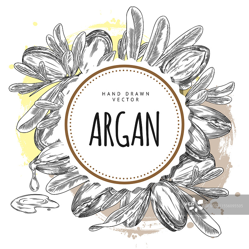 圆框的黑白图像图片素材