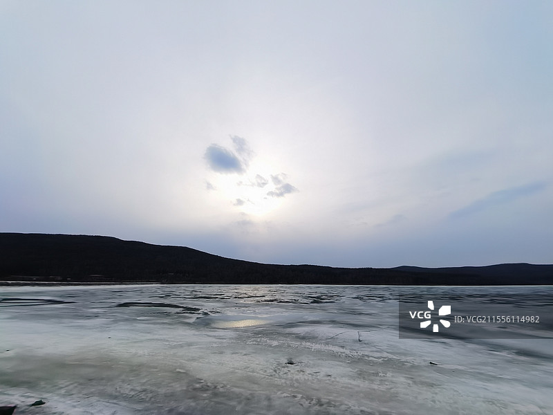 天长湖图片素材