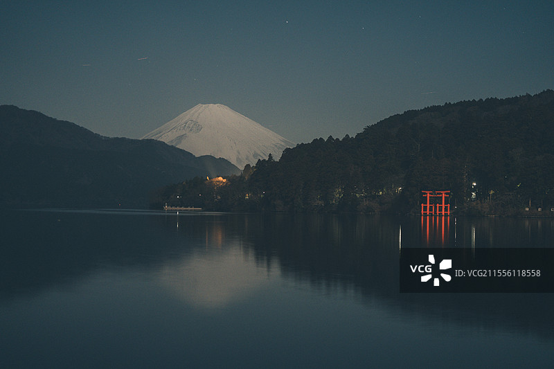 箱根旅拍富士山图片素材