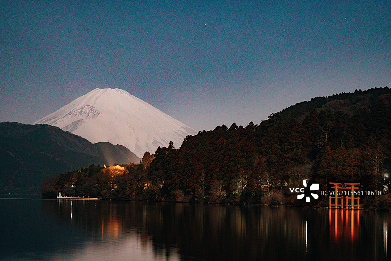 箱根旅拍富士山图片素材