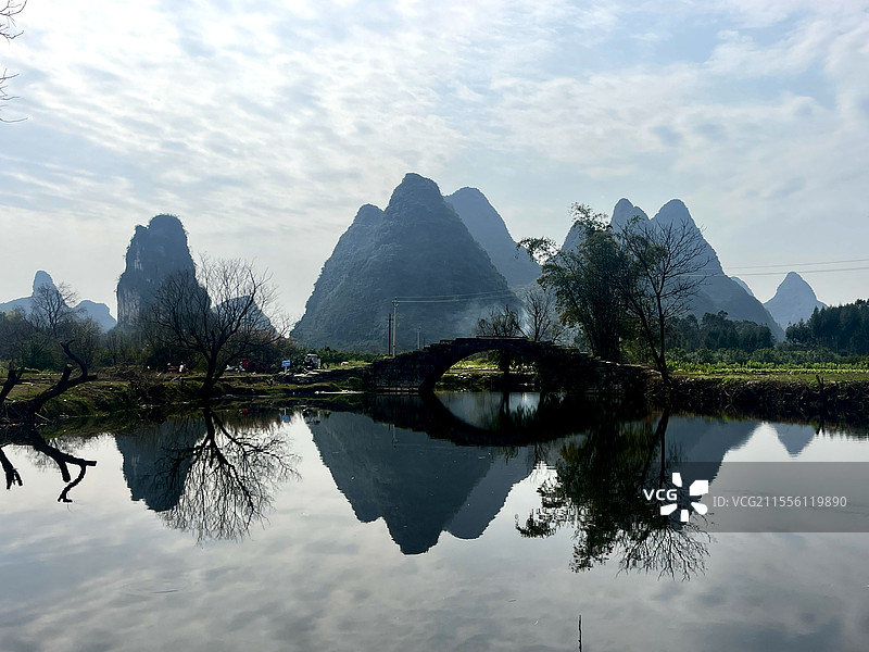 会仙铜桥图片素材