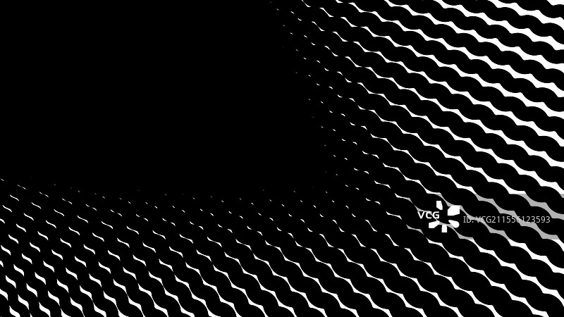 黑白波浪线抽象背景图片素材