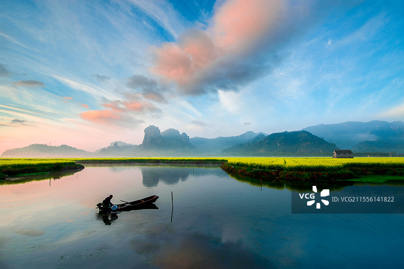 桃江十三渚图片素材