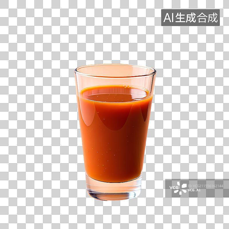 【AI数字艺术】一杯番茄汁图片素材