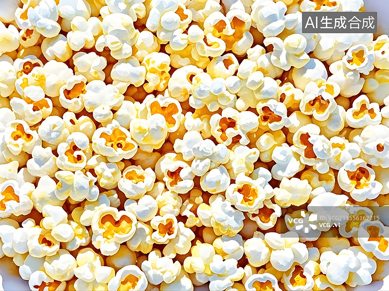【AI数字艺术】爆米花图片素材