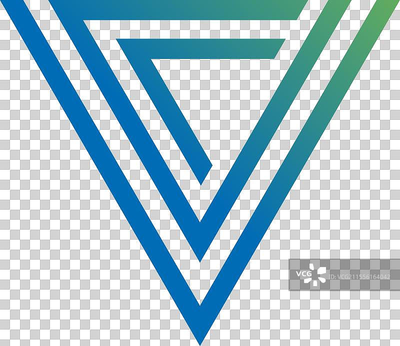 三角形标志传记设计图片素材