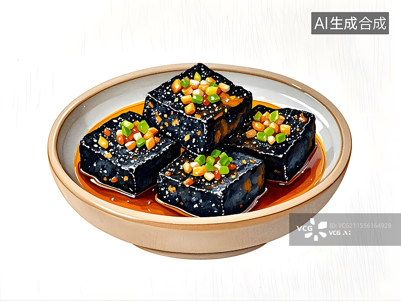 【AI数字艺术】臭豆腐图片素材