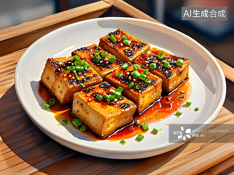 【AI数字艺术】臭豆腐图片素材