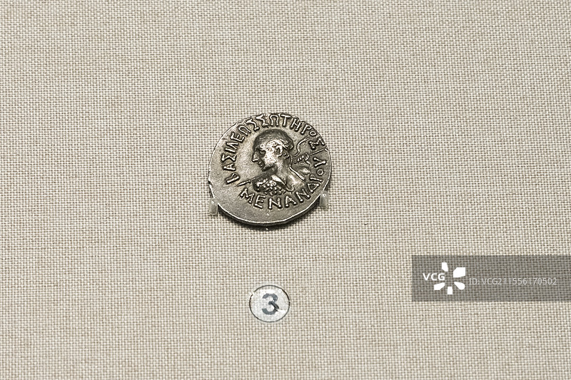 河北博物院五色之金亚洲古代金属艺术展古代钱币金币银币图片素材