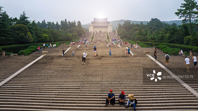 2013年，南京中山陵图片素材