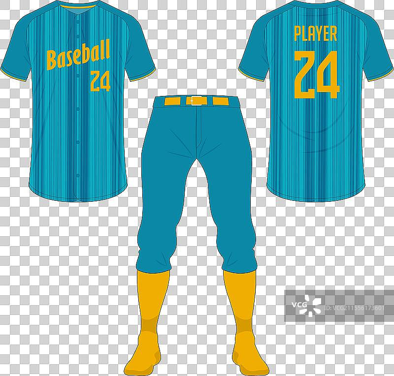 棒球制服模型模板设计图片素材
