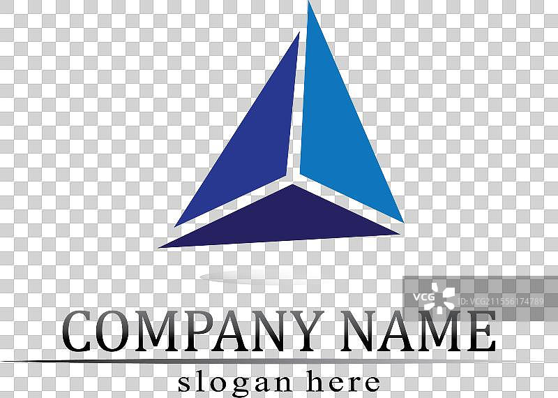 三角金字塔标志设计与埃及象征图片素材