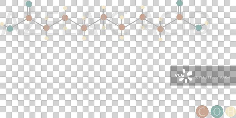 棕榈酸的骨架化学式图片素材