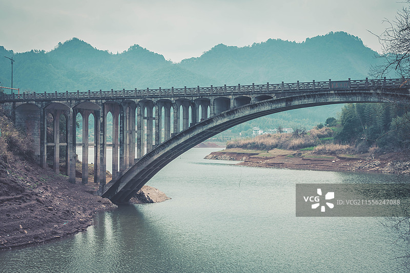 龙川湾入口小景图片素材