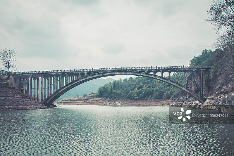 龙川湾入口小景图片素材