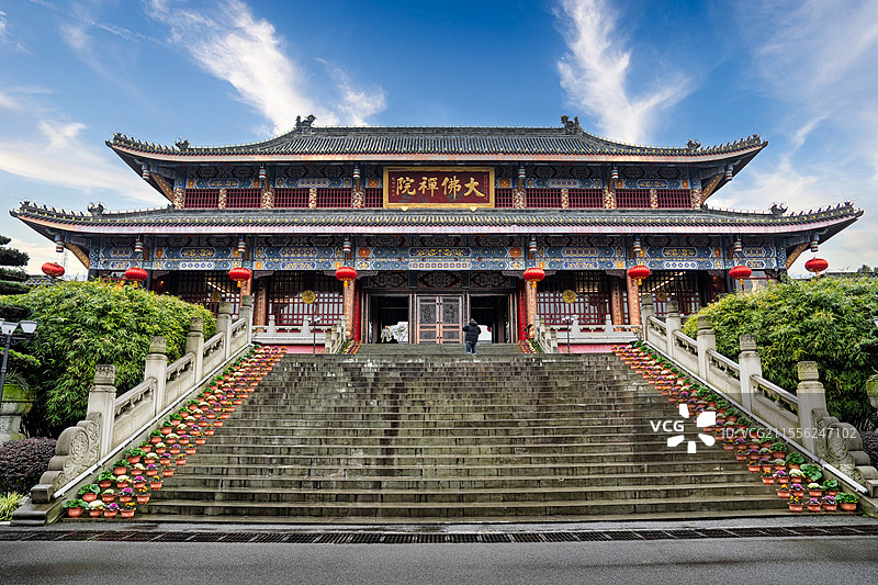 峨眉山大佛禅院图片素材