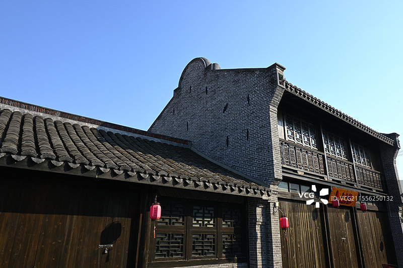 余东古镇——震丰恒布庄图片素材