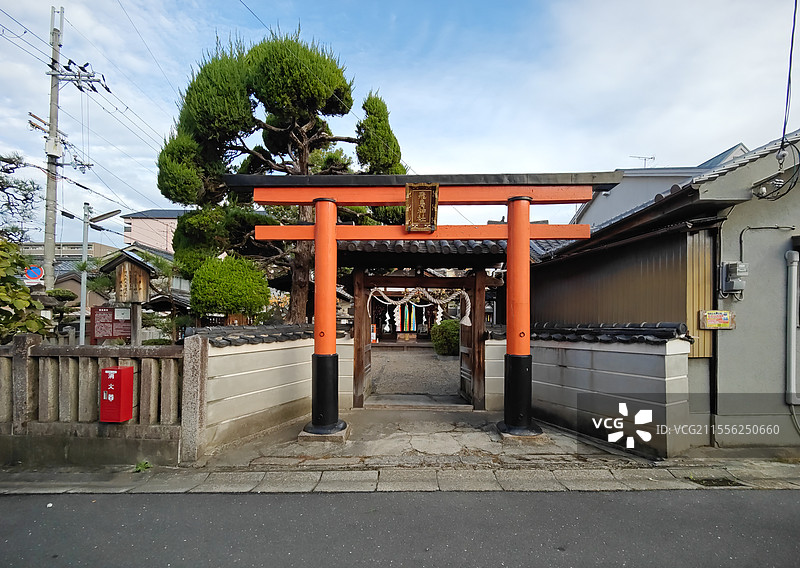 日本奈良飞鸟神社图片素材