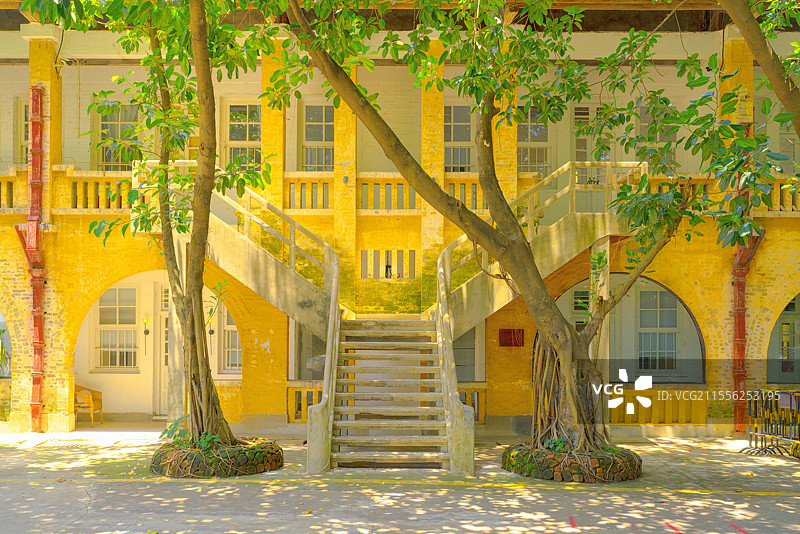 广州番禺，紫泥堂，旅游景区风光照图片素材