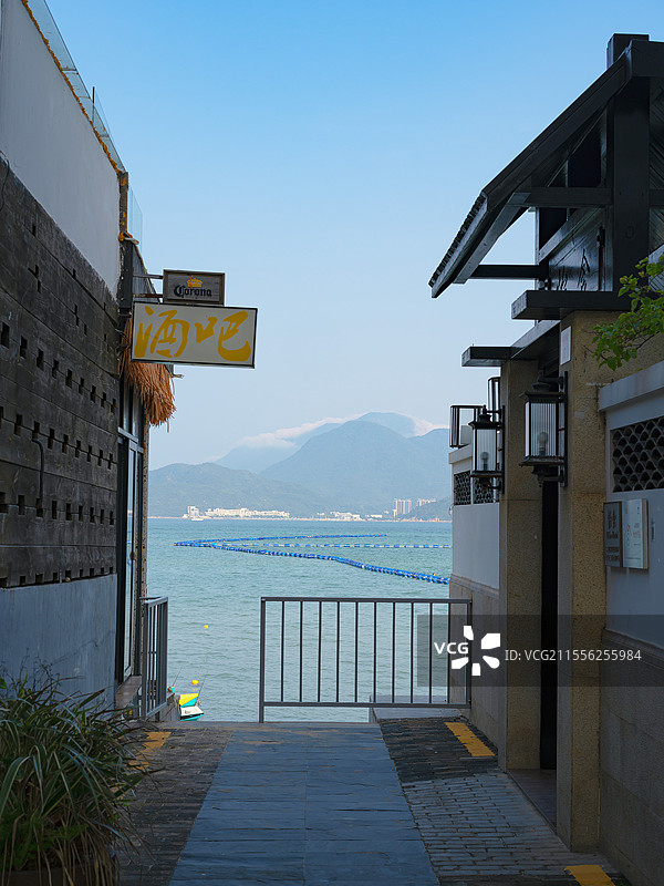 深圳，较场尾，海边民宿之美！图片素材