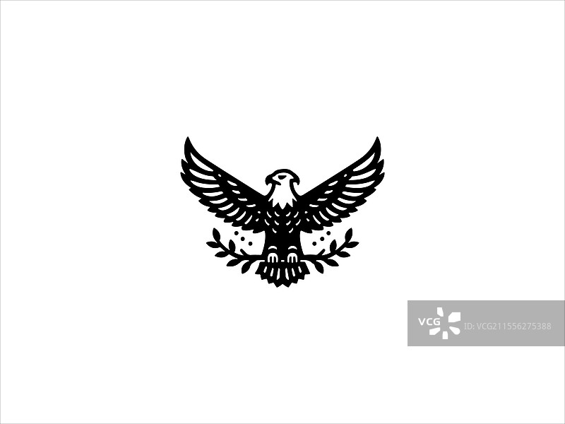 鹰标志设计图片素材