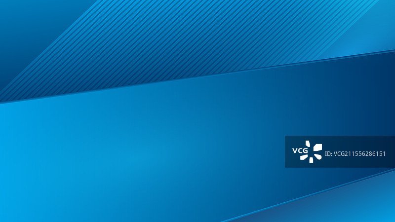 抽象的蓝色舞台科技背景，带有条纹图片素材