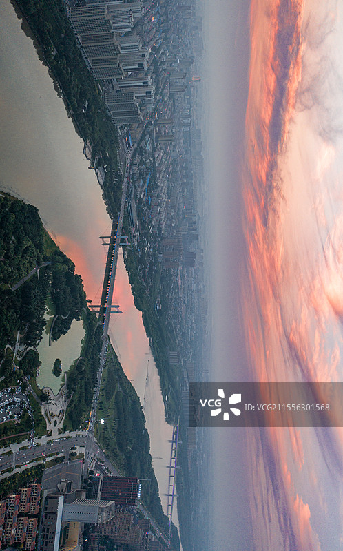 城市夜景照片 古镇夜景照片图片素材