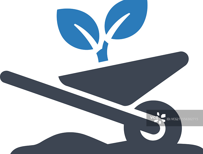 园艺手推车图标图片素材