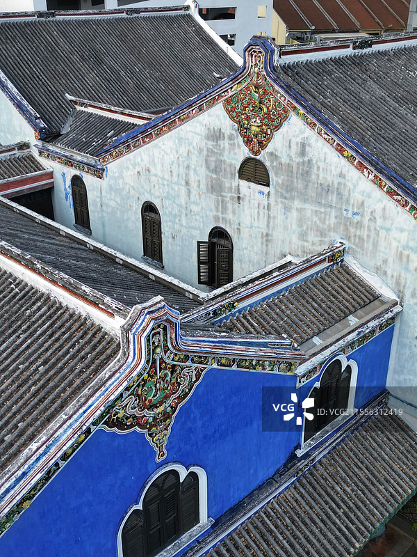 槟城蓝屋 张弼士故居图片素材