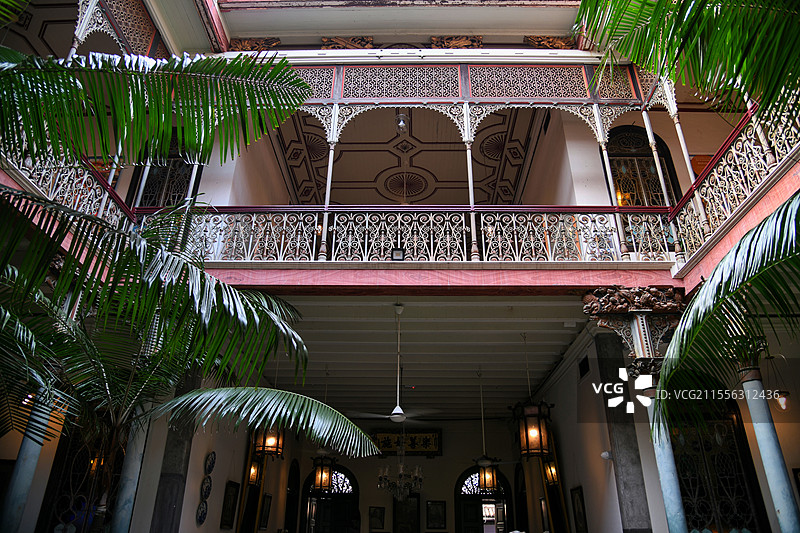 槟城蓝屋 张弼士故居图片素材