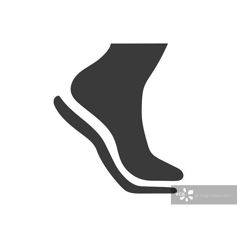 矫形鞋垫图标图片素材