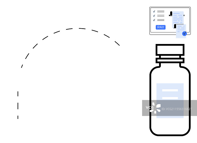 处方药支付流程图片素材